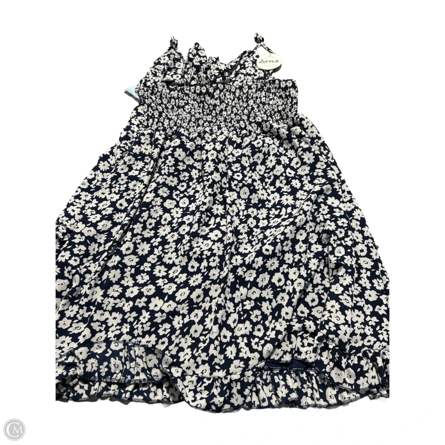 Dress Casual Short By Cmc In Blue, Size: S