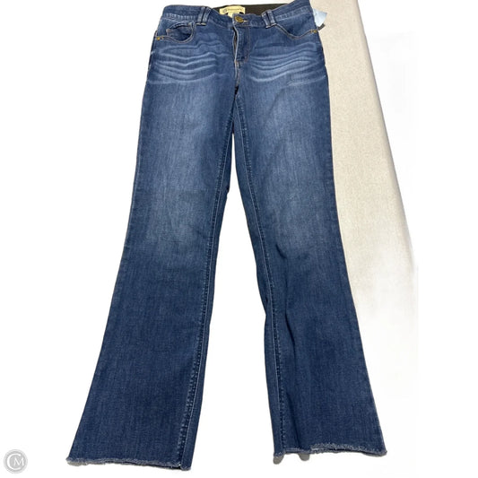 Jeans Straight By Democracy In Blue Denim, Size: 8