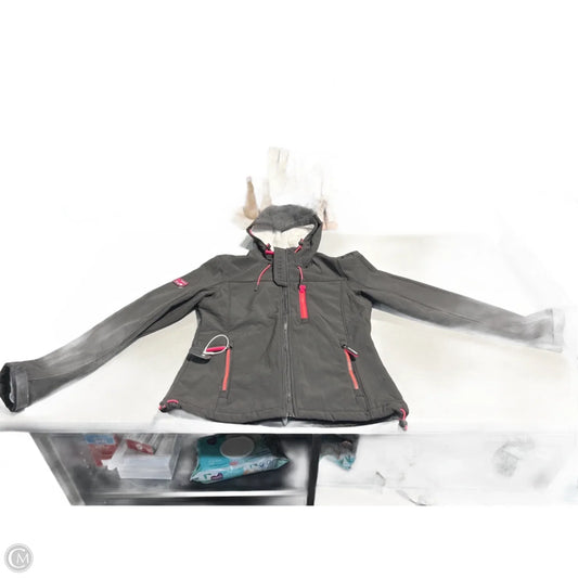 Coat Puffer & Quilted By Cmc In Black, Size: S