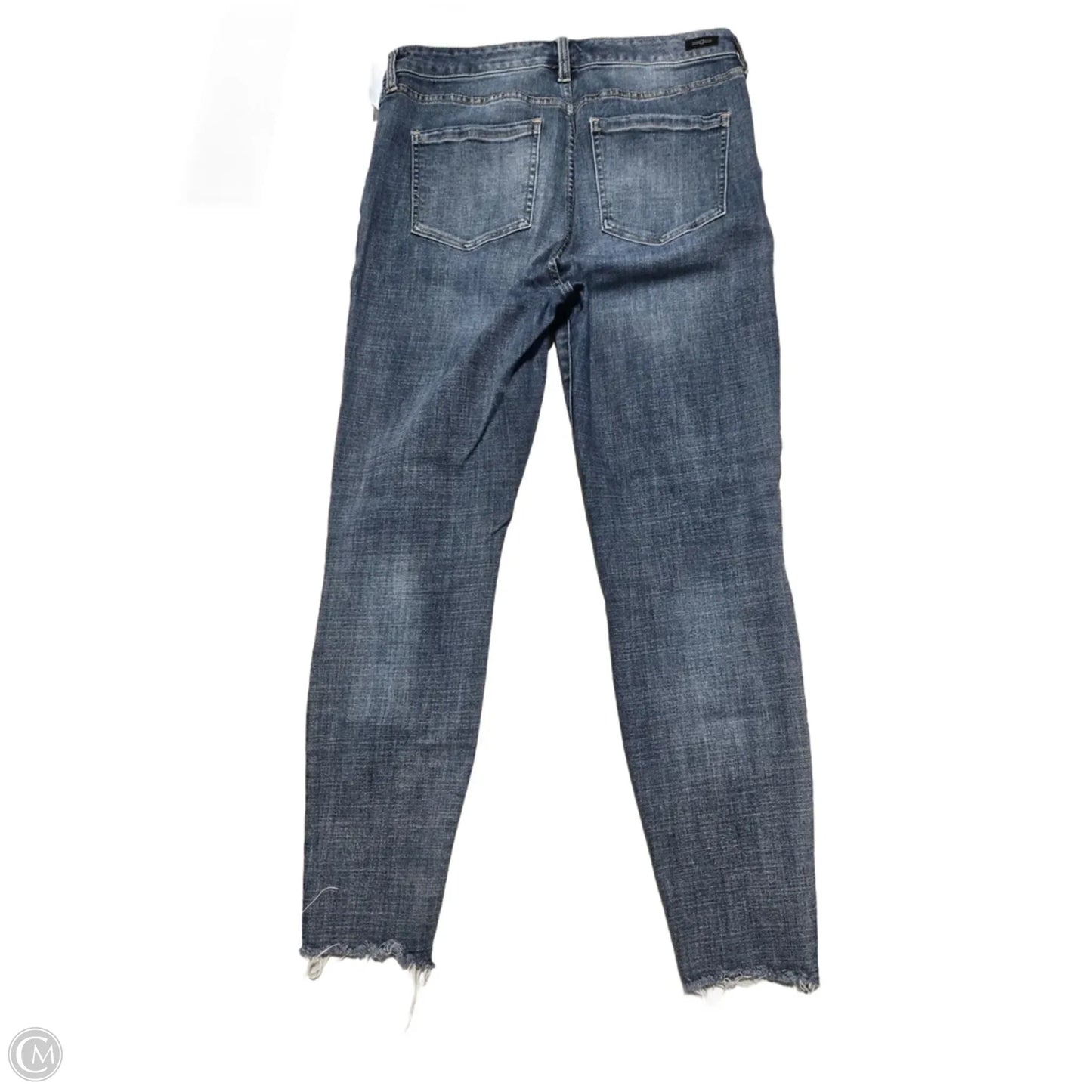 Jeans Straight By Liverpool In Blue Denim, Size: 14