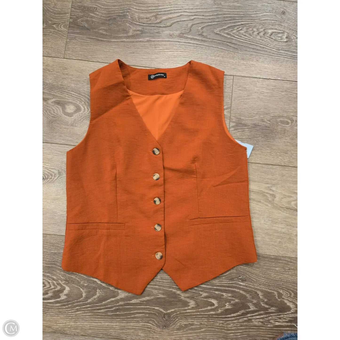 Vest Other By Prettygarden In Orange, Size: M