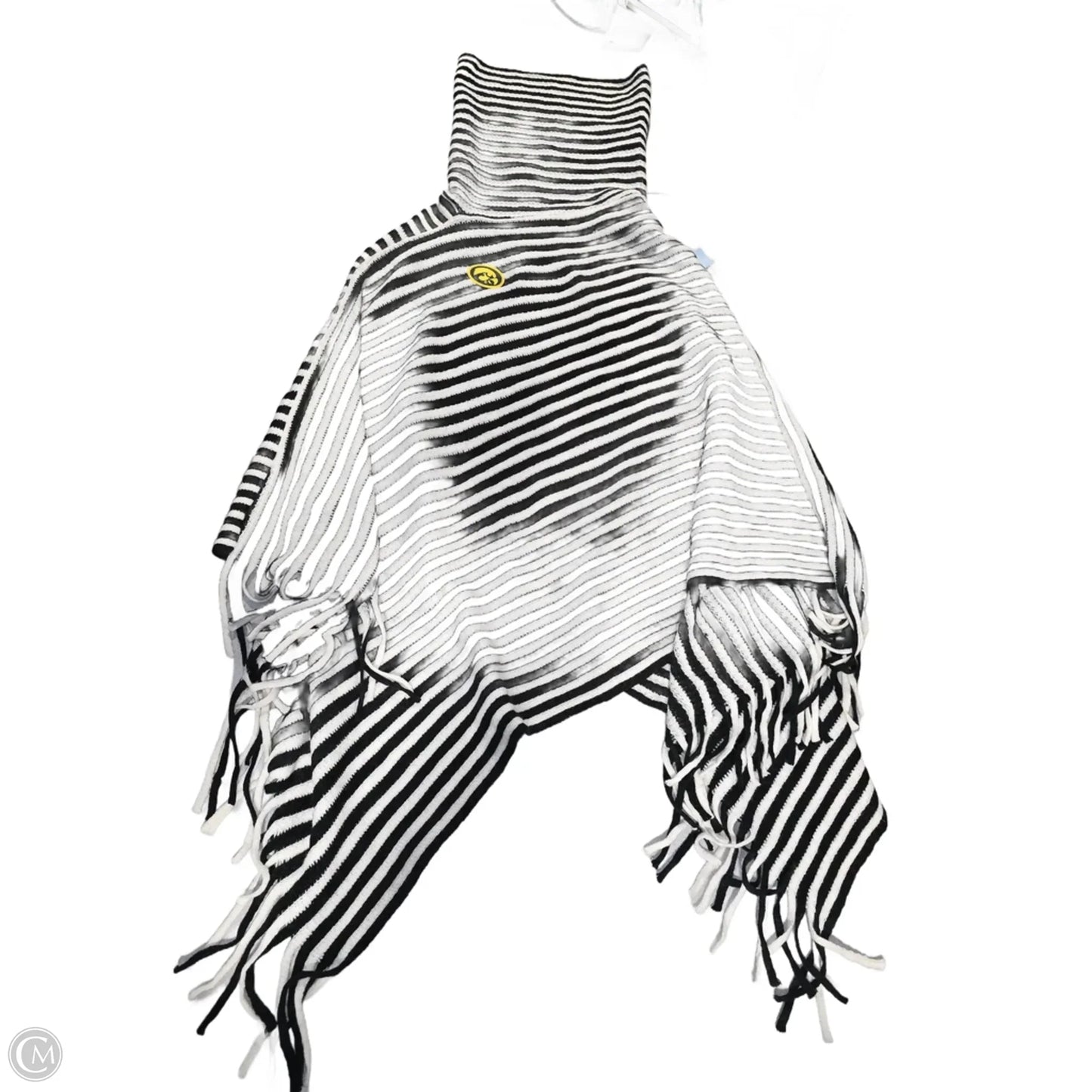 Poncho By Cmc In Striped Pattern, Size: Osfm