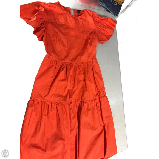 Dress Casual Maxi By Who What Wear In Orange, Size: S