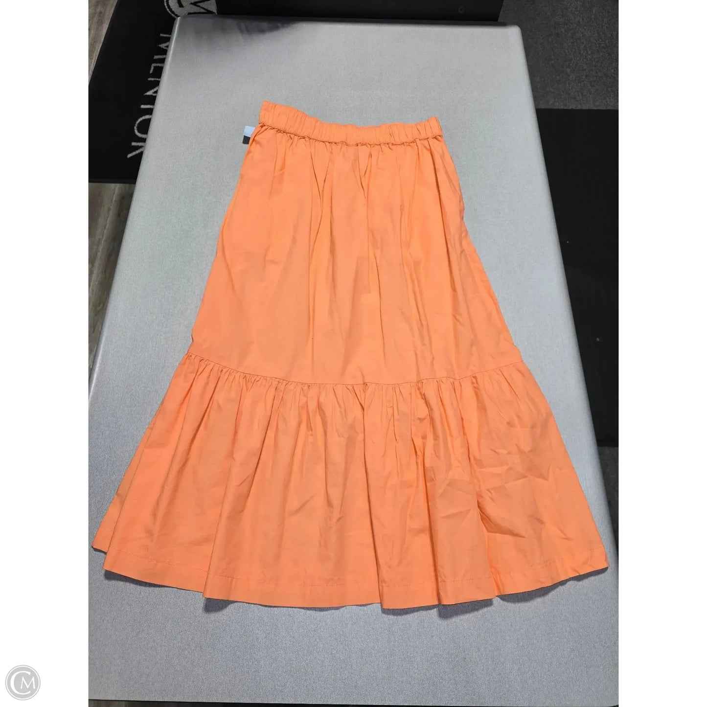 Skirt Midi By A New Day In Orange, Size: S