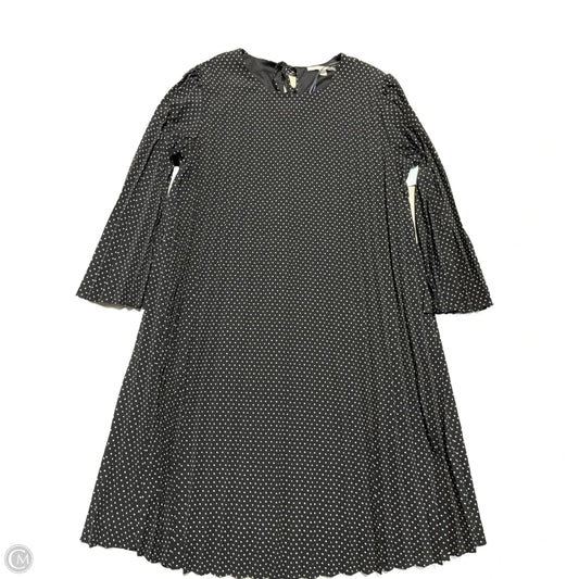 Dress Casual Midi By Studio 1 In Navy, Size: Xl