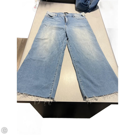 Jeans Wide Leg By Kut In Blue Denim, Size: 12