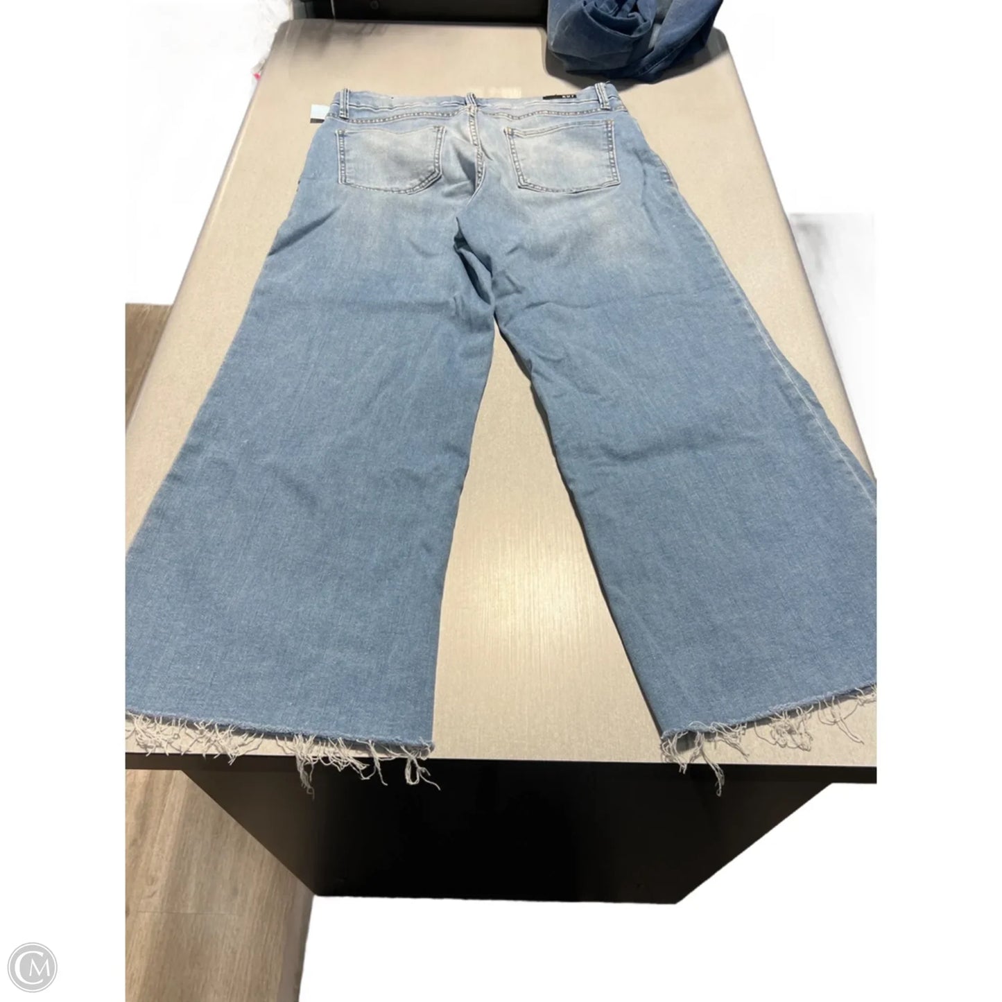 Jeans Wide Leg By Kut In Blue Denim, Size: 12