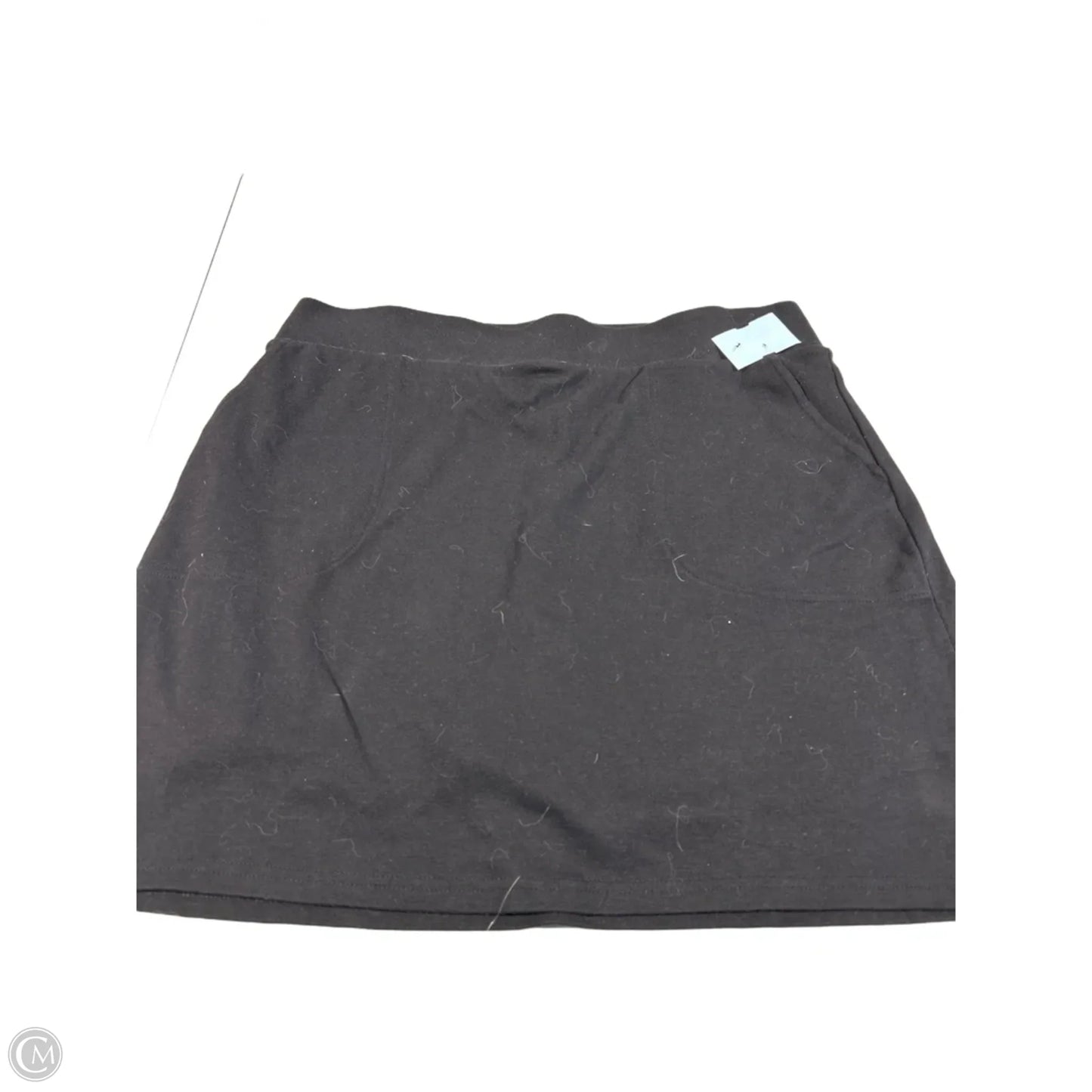Skirt Mini & Short By Croft And Barrow In Black, Size: M