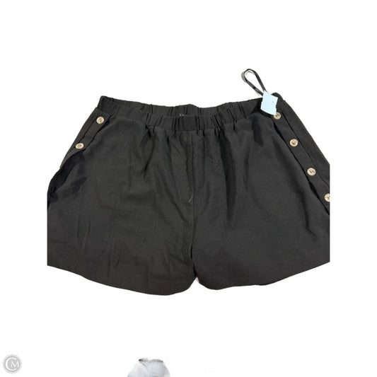 Shorts By Doe & Rae In Black, Size: Xl