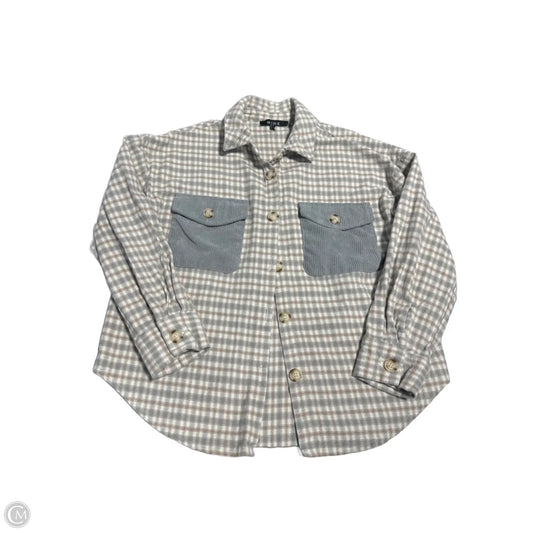 Jacket Other By Mine In Plaid Pattern, Size: S
