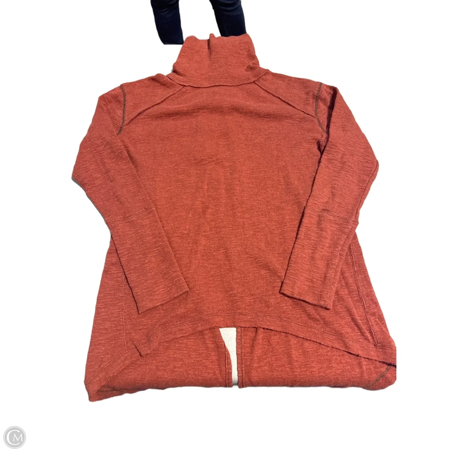 Top Long Sleeve By Free People In Orange, Size: M