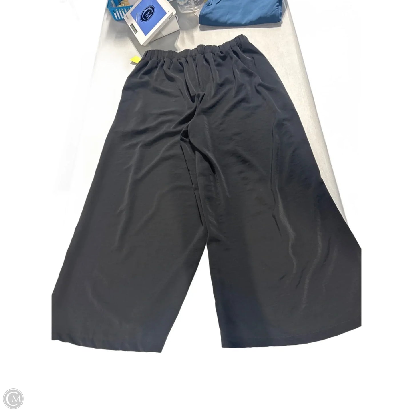 Pants Linen By Cmc In Black, Size: Medium