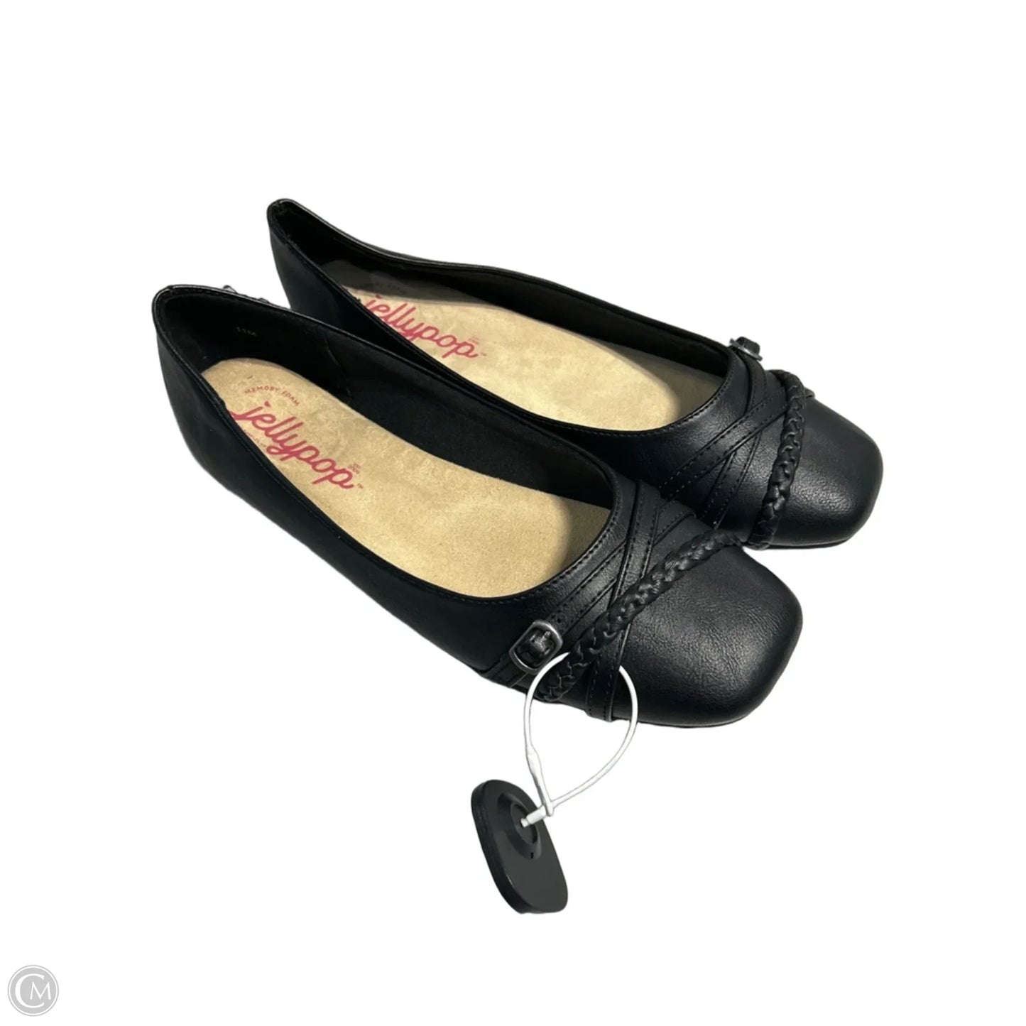 Shoes Flats By Jelly Pop In Black, Size: 11