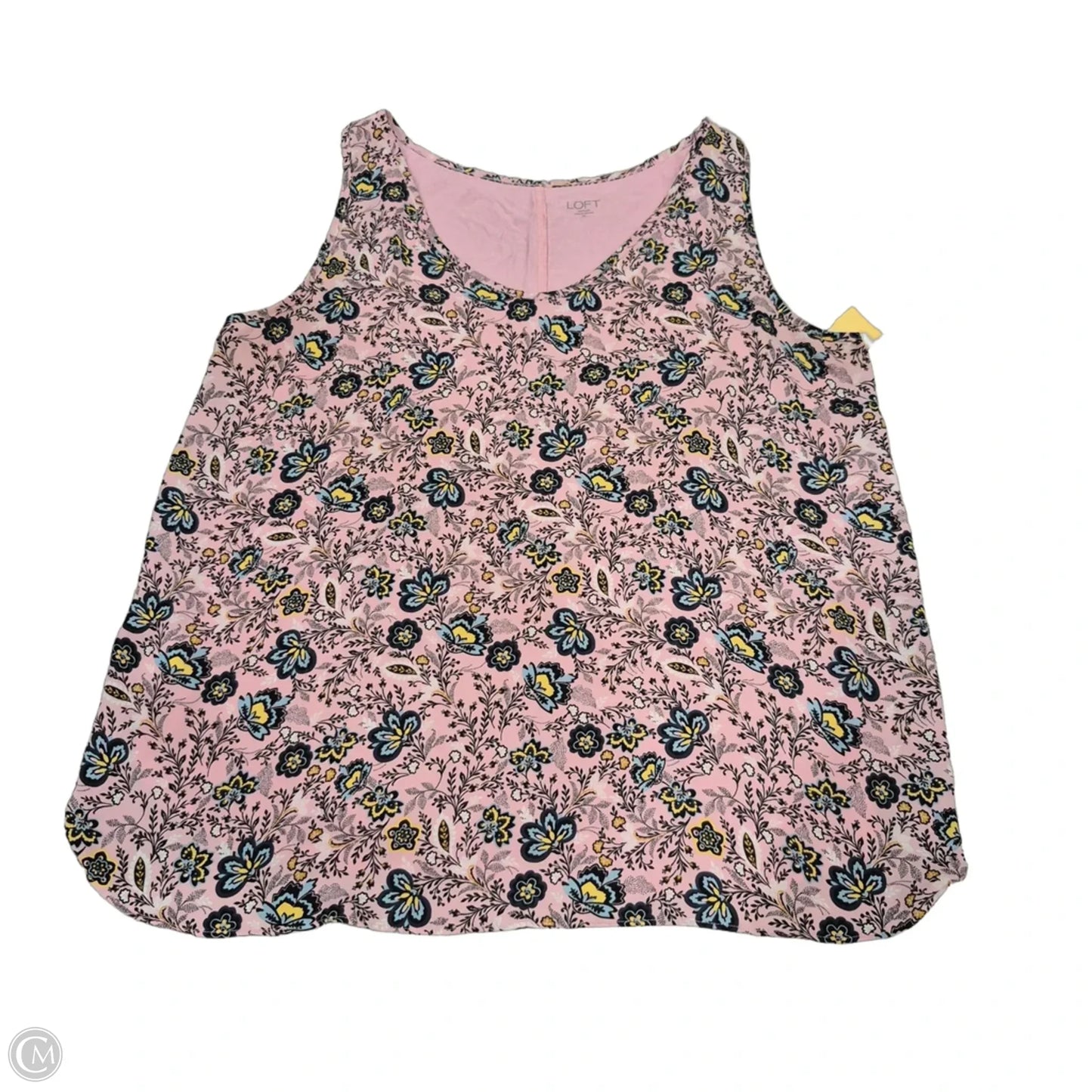 Tank Top By Loft In Pink, Size: Xl
