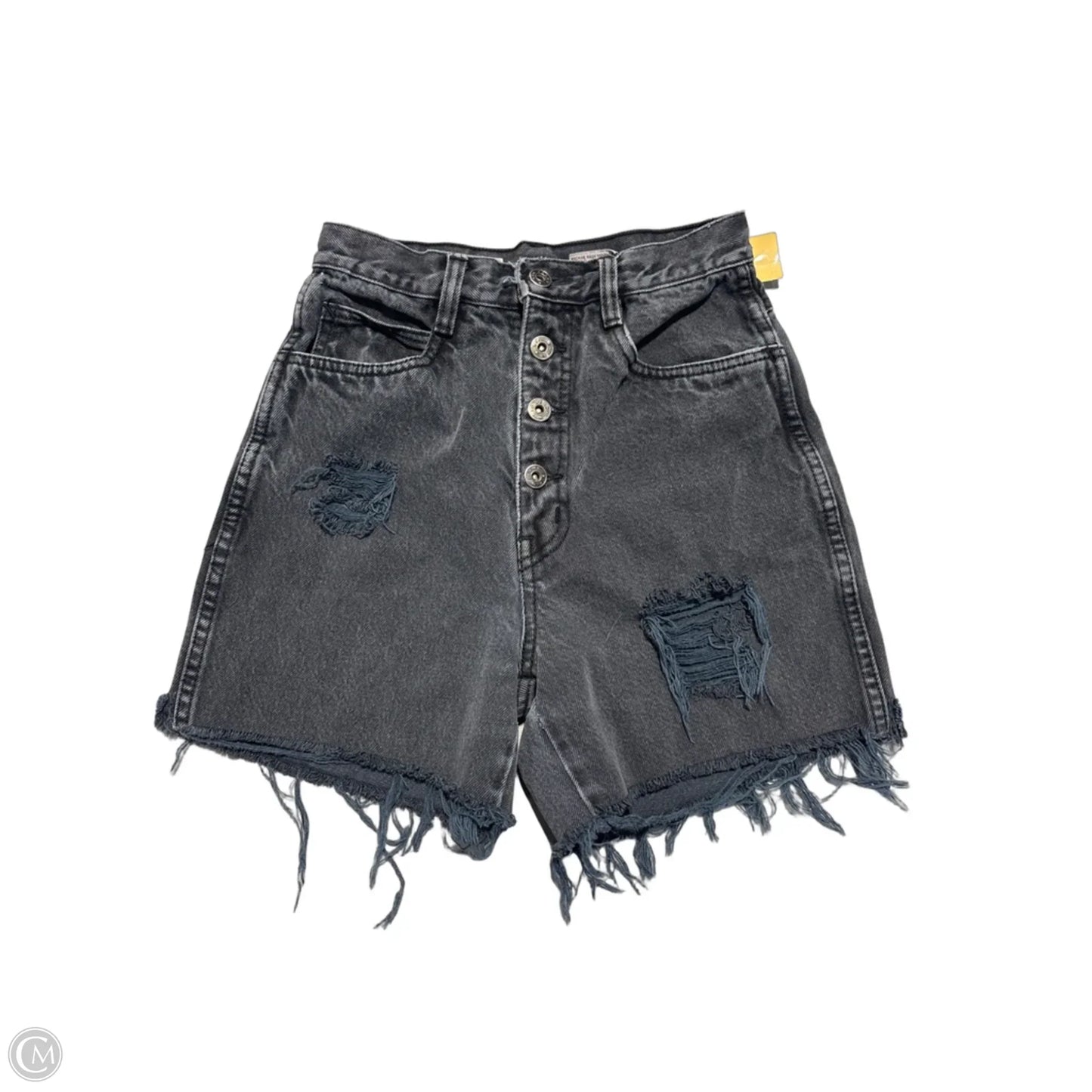 Shorts By Cmc In Black Denim, Size: 0