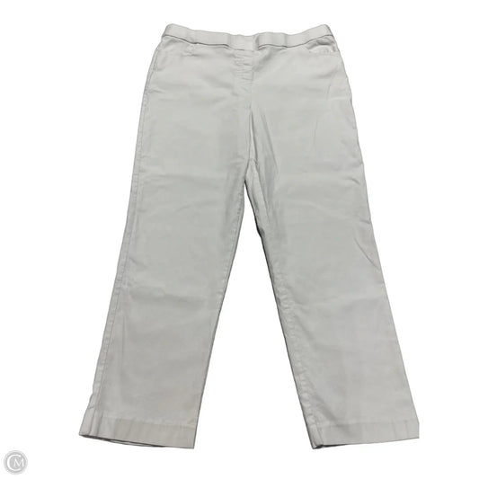 Pants Chinos & Khakis By Alfred Dunner In White, Size: 18