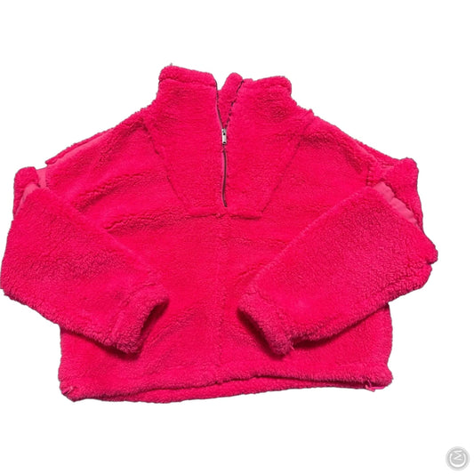Jacket Faux Fur & Sherpa By Free People In Pink, Size: L