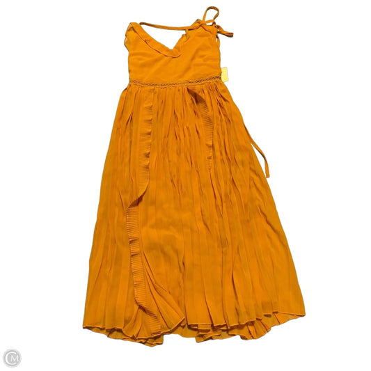 Dress Casual Midi By Lulus In Orange, Size: S