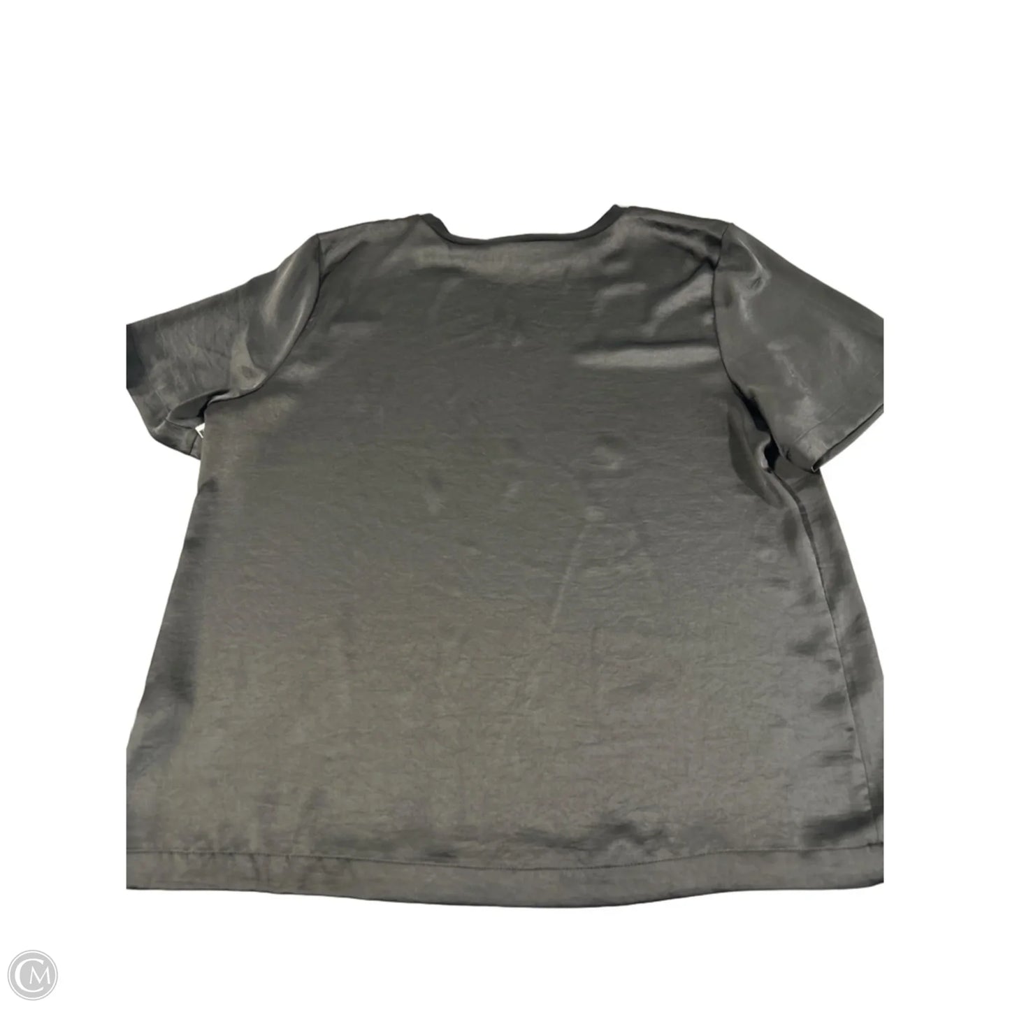 Top Short Sleeve By Open Edit In Black, Size: Xl