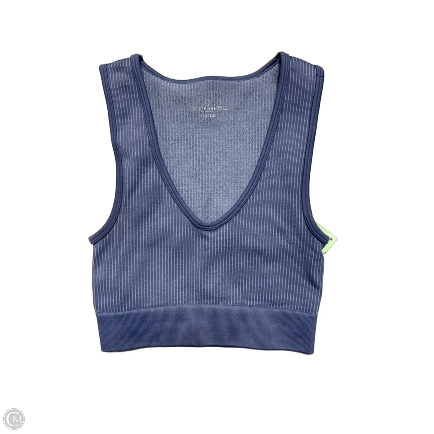 Athletic Bra By Offline In Blue, Size: Xs