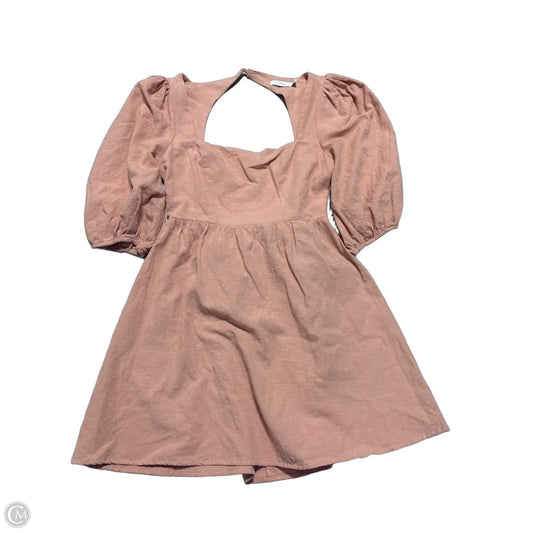 Dress Casual Short By Lush In Pink, Size: M
