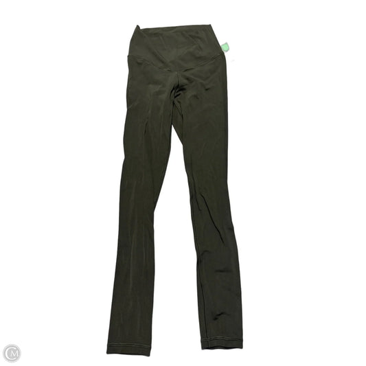 Athletic Leggings By Aerie In Green, Size: Xs