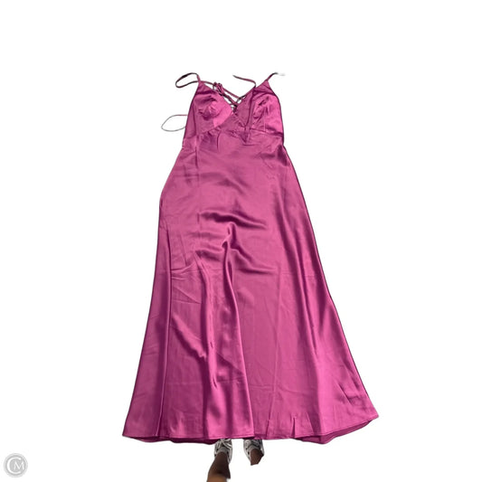 Dress Casual Maxi By Moon River In Purple, Size: L