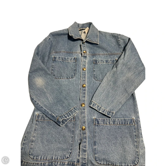 Jacket Denim By Cabin Creek In Blue Denim, Size: S