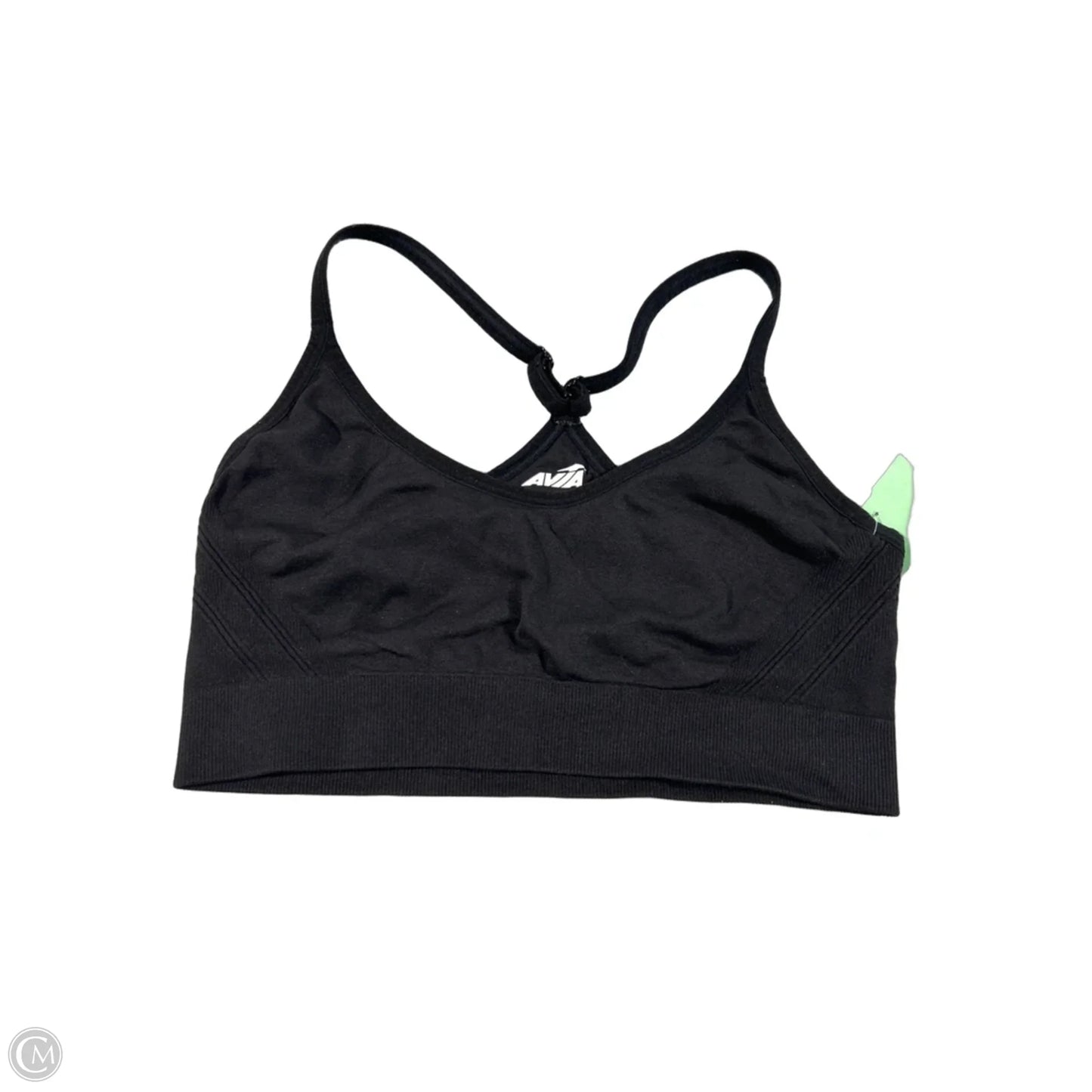 Athletic Bra By Avia In Black, Size: M