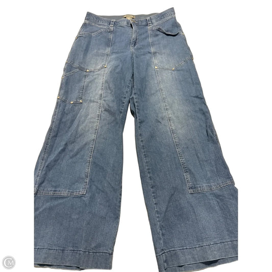Jeans Wide Leg By Democracy In Blue Denim, Size: 16