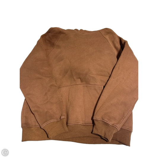 Sweatshirt Hoodie By Cmc In Brown, Size: Xs