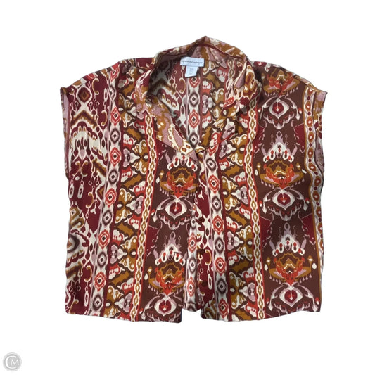 Top Short Sleeve By Cupcakes And Cashmere In Multi-colored, Size: S