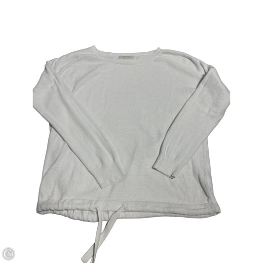 Top Long Sleeve By Barefoot Dreams In White, Size: S