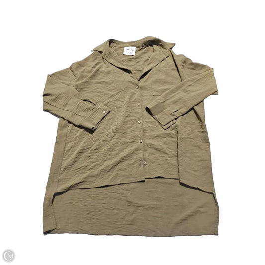 Top Long Sleeve By Sadie & Sage In Green, Size: Xs