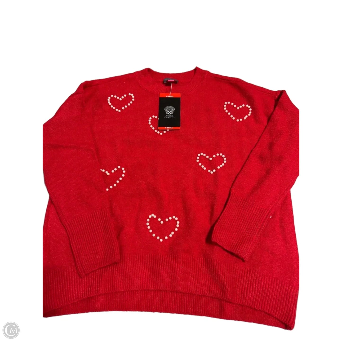 Sweater By Vince Camuto In Red, Size: Xs