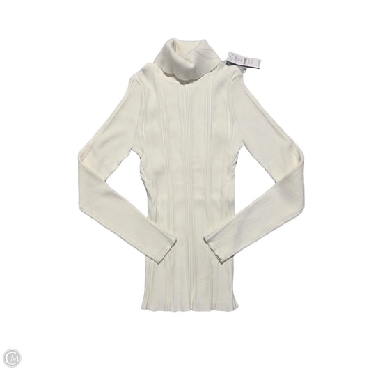 Top Long Sleeve By White House Black Market In White, Size: M