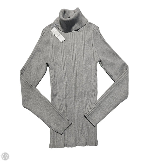 Top Long Sleeve By White House Black Market In Grey, Size: M