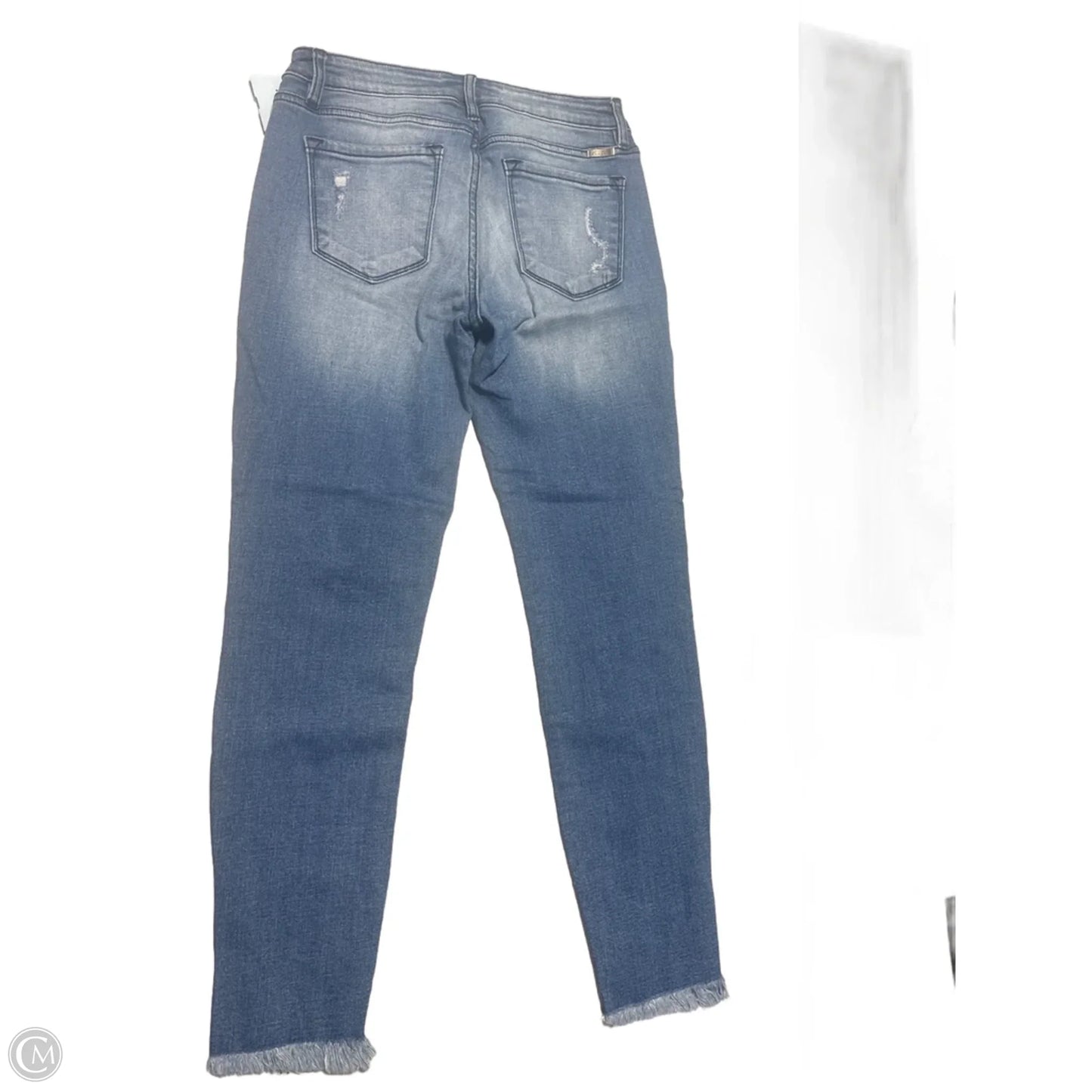 Jeans Skinny By Kancan In Blue Denim, Size: 10