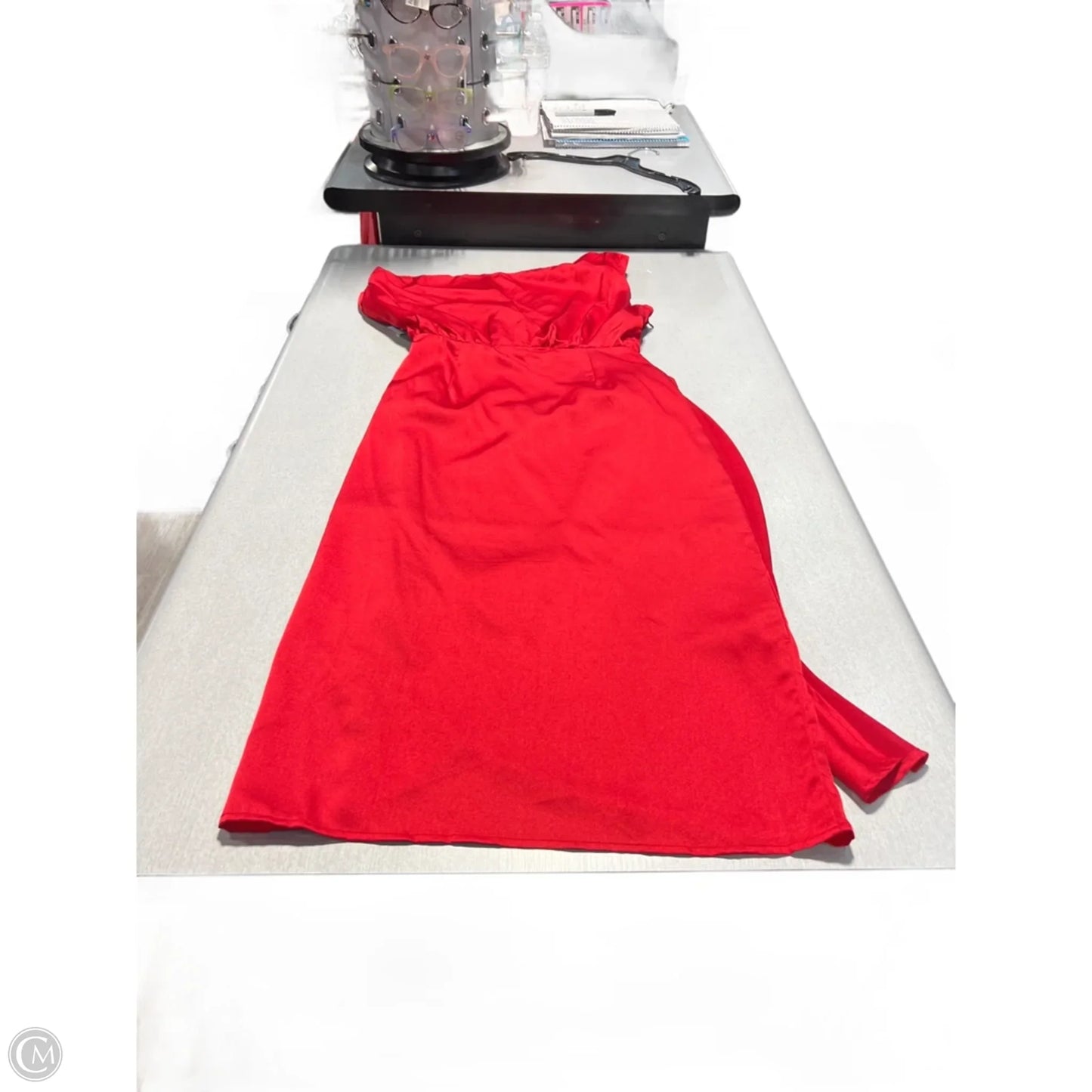 Dress Casual Midi By Hello Molly In Red, Size: L