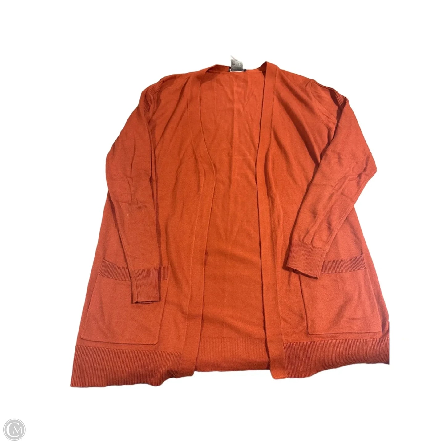 Sweater Cardigan By Matty M In Bronze, Size: Xl