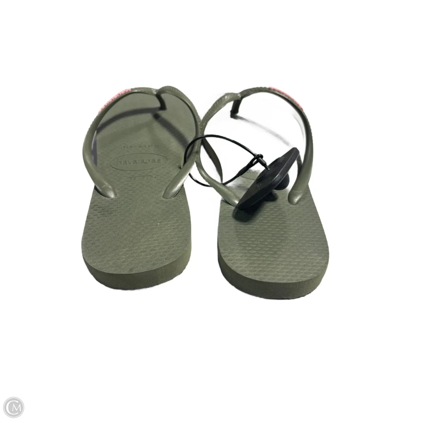 Sandals Flip Flops By Havaianas In Green, Size: 6