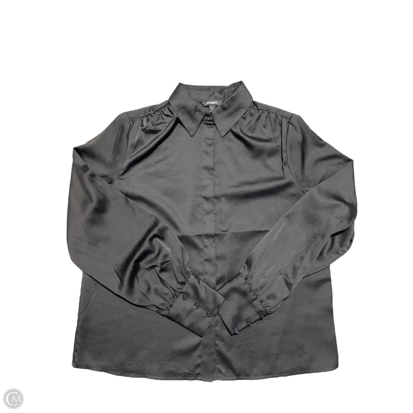 Top Long Sleeve By Express In Black, Size: M