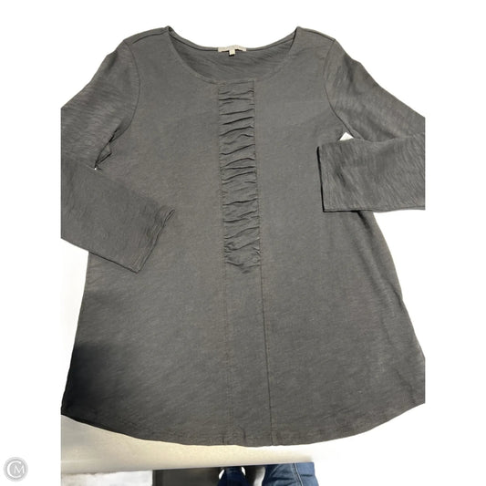 Top Long Sleeve By Habitat In Black, Size: S