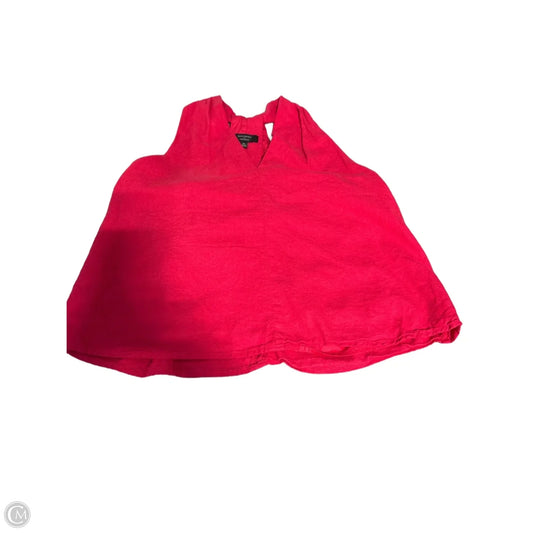 Tank Top By Banana Republic In Red, Size: Xl