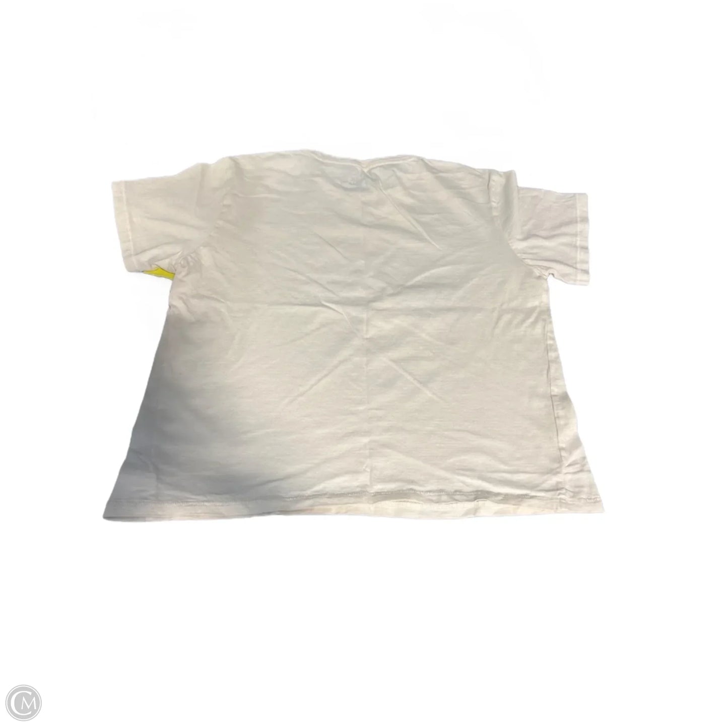 Top Short Sleeve Basic By Cme In Cream, Size: Xl