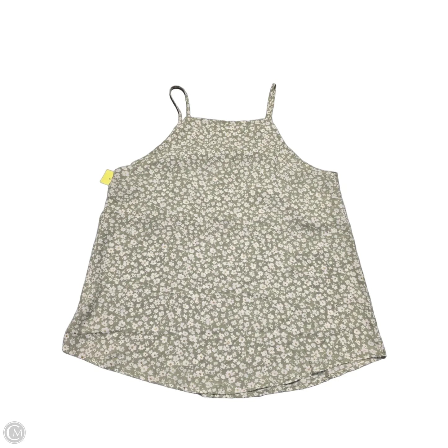 Tank Top By Mine In Floral Print, Size: M