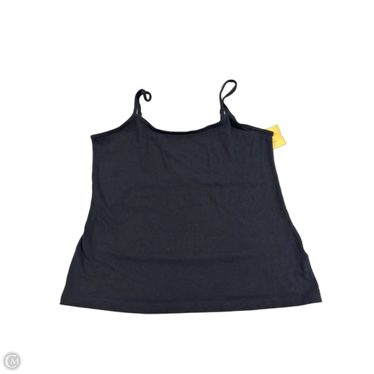 Tank Top By Sonoma In Black, Size: L