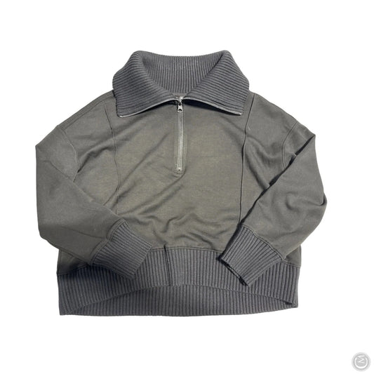 Sweatshirt Collar By Simply Vera In Black, Size: S