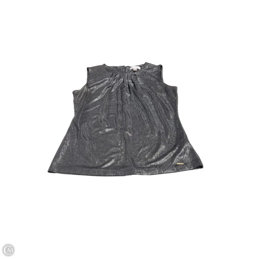 Tank Top By Calvin Klein In Snakeskin Print, Size: M