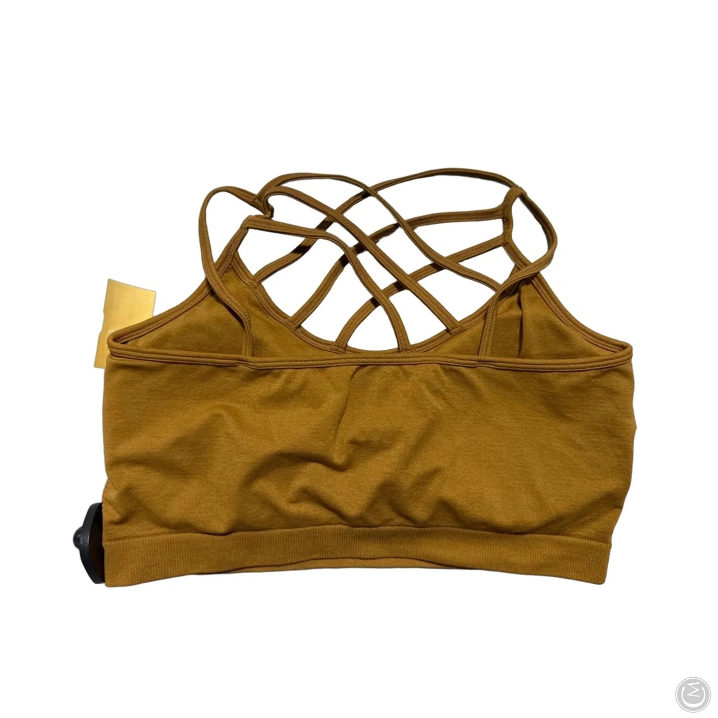 Athletic Bra By Zenana In Brown, Size: L